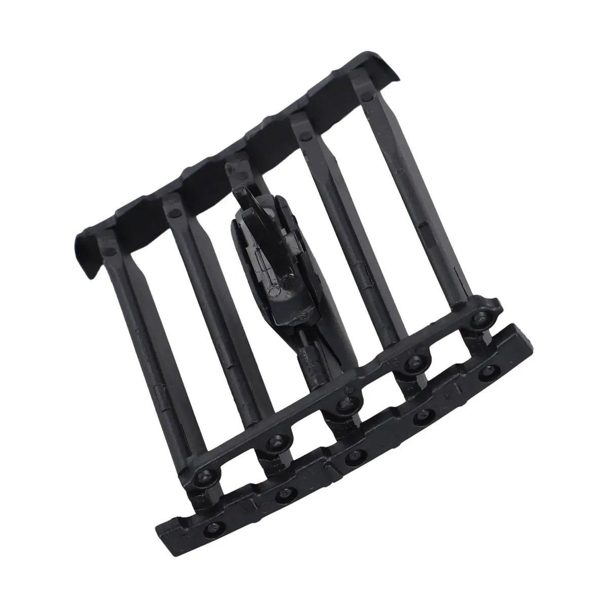 Car Interior Color Black Rear AC Air Vent Center Air Vent Grill Stable Characteristics ABS Material High Reliability