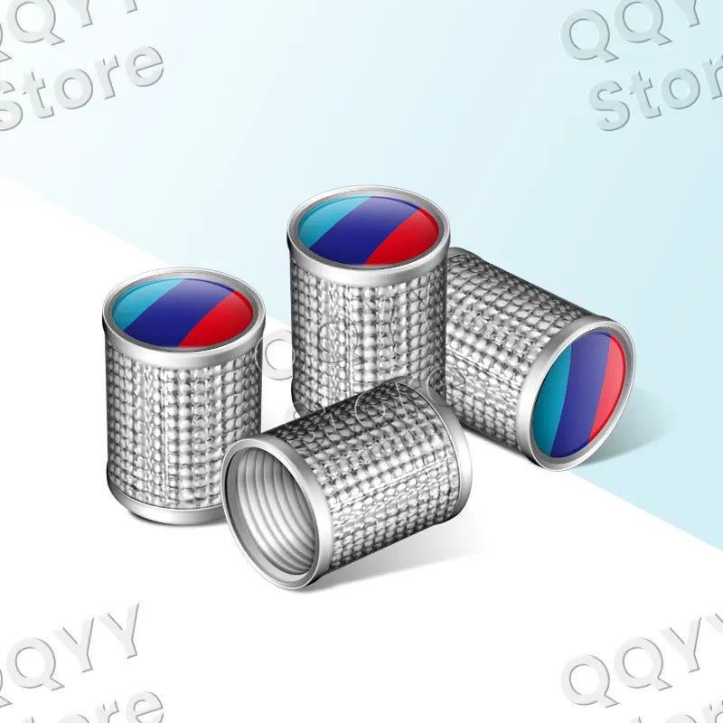 4pcs Metal Alloy Car Wheel Tire Valve Caps | Waterproof Dustproof Tire Stem Covers alternate view