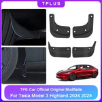 Mud Flaps for Tesla Model 3 Highland 2024 2025 | TPE Splash Guards
