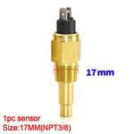 3 in 1 Car Gauge Water Temperature Oil Pressure Voltmeter 52mm Digital Red Backlight lifestyle view