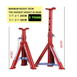 Folding telescopic jack security bracket Auto repair tools 2 Tons 25~36cm 3 Tons 27~4 lifestyle view