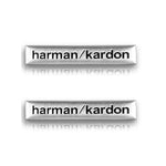Harman Kardon BOSE Badge aluminum 3D car audio stickers For bmw Dacia Alfa Romeo Lada Skoda Hyundai Infiniti Volvo Audi Jaguar