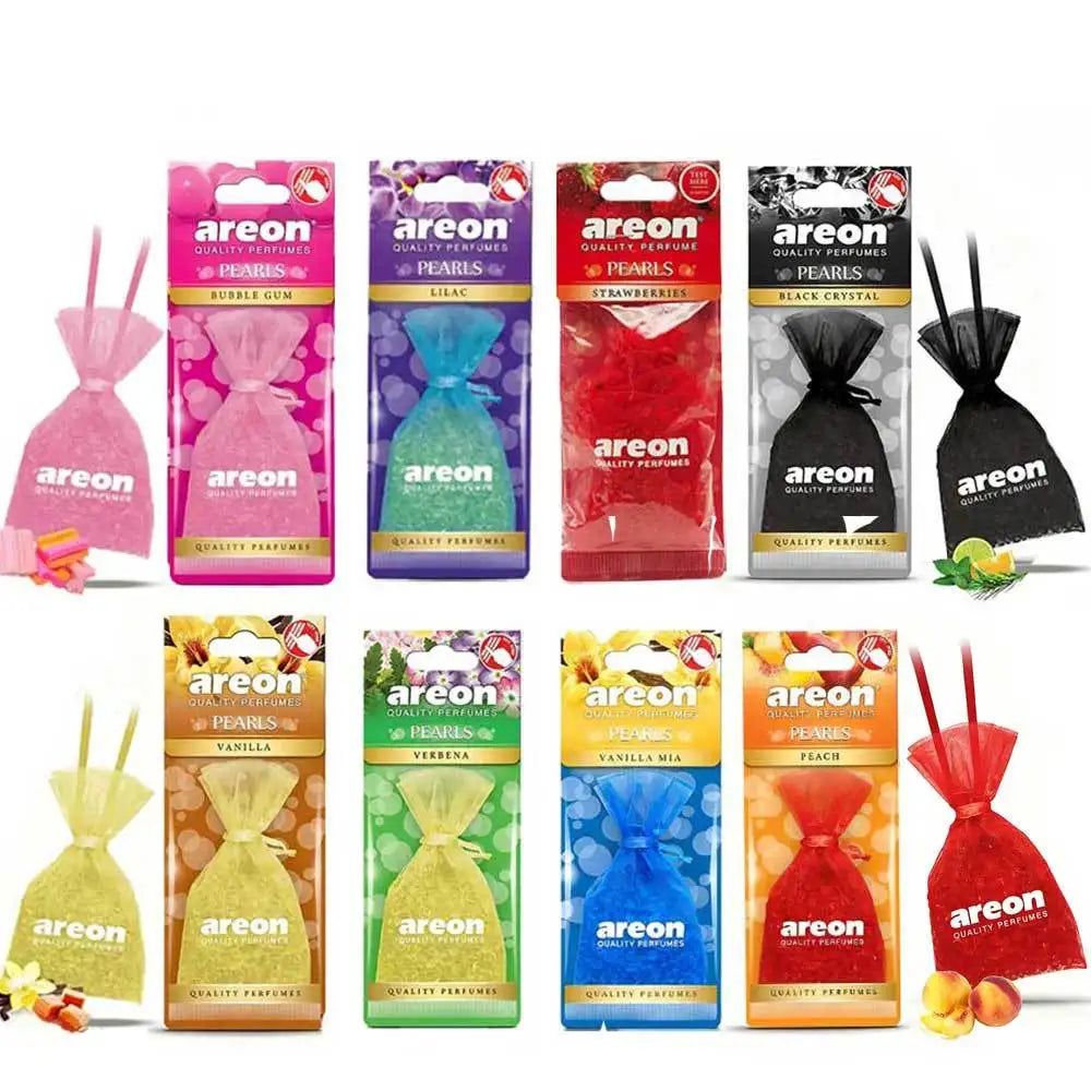 Apple Cinnamon Car Air Freshener Pearls | Hanging Scented Decor Set