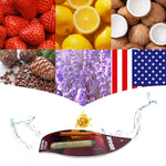 Car Air Freshener Natural Tea Fragrance | Vehicle-Mounted Hanging Vanilla Scent Water lifestyle view
