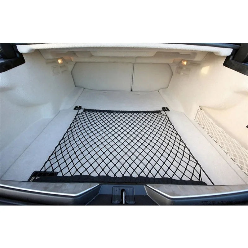 Trunk Cargo Elastic Net, Trunk Organizers and Storage - Luggage Net for Crossover - additional angle