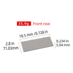 Cosmetic Mirror Cover For Volvo S60L 2014-2019 39822685-1 Interior Accessories Car Front Sun Shade Visor Makeup