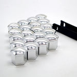 17mm/19mm/21mm 20Pcs Car Wheel Nut Caps Protection Covers Caps Auto Hub Screw Cover Blac detail view