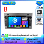 Car Radio Android Auto For Opel Corsa C D Vivaro Astra H J Vectra Antara Zafira Meriv alternate view