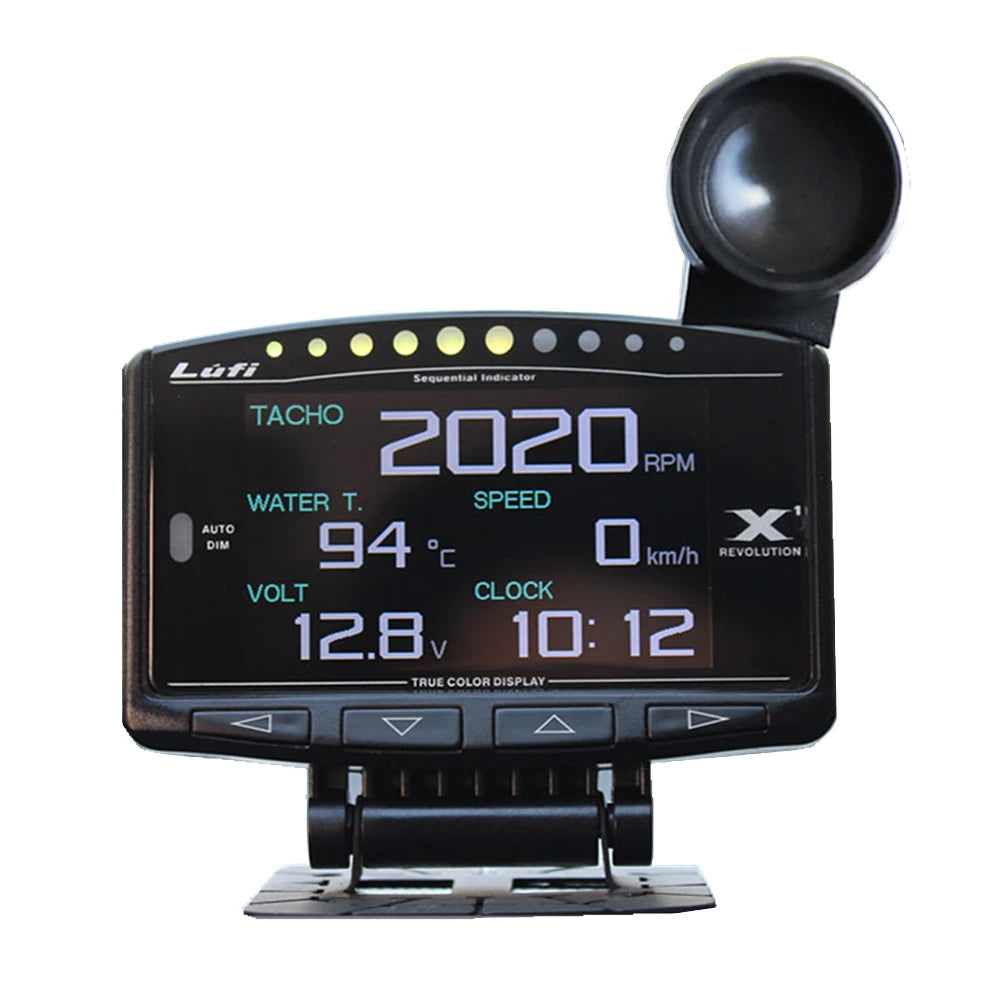 OBD2 Digital Gauge | Smart Car Diagnostic Meter with Real-Time Data detail view