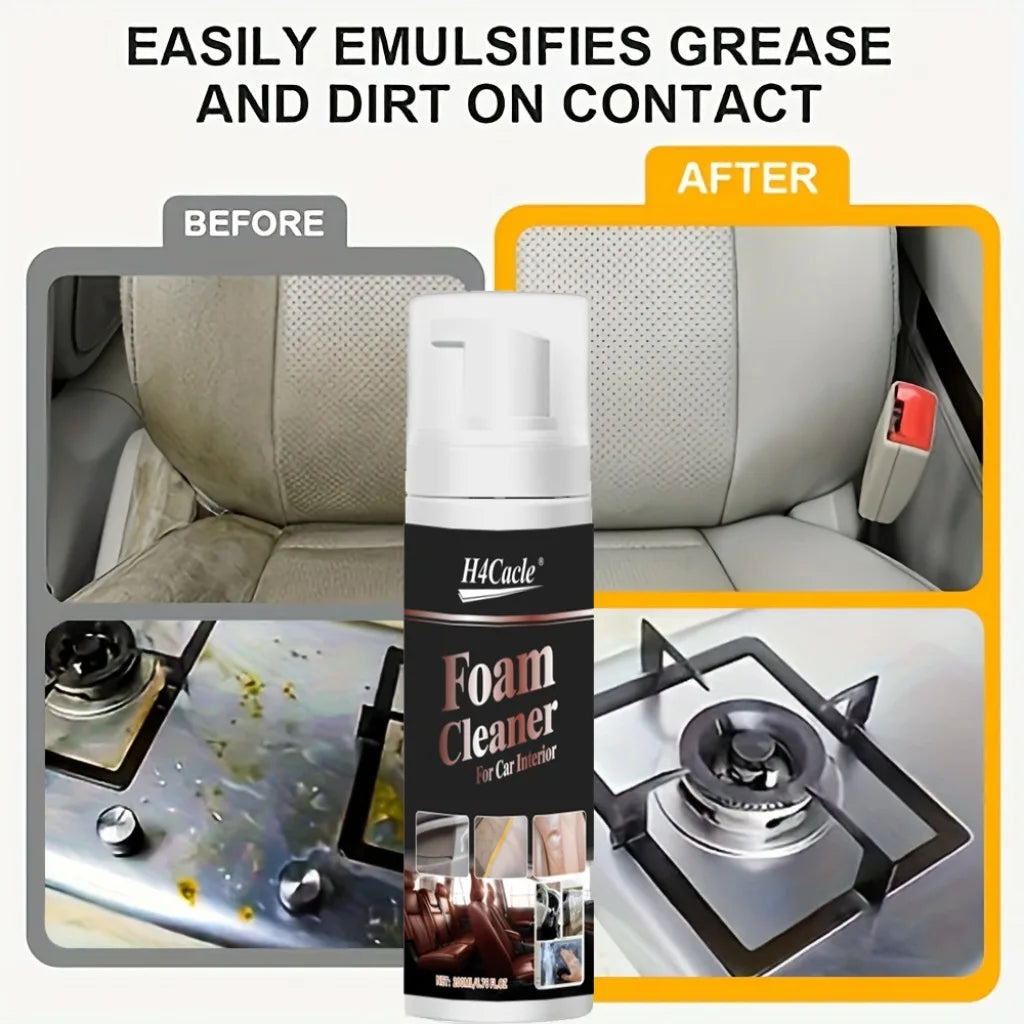 Multifunctional Foam Cleaner for Car Interiors and Home Use | 100ml/200ml Foam Spray lifestyle view