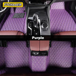 Custom Car Floor Mats For VW Golf GTI Convertible Auto Carpets Foot Coche Accessorie