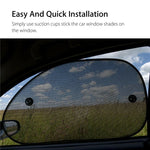 Mesh Windscreen Sun Shade Foldable Car Windshield Visor detail view
