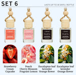 4 Pack Hanging Car Air Freshener & Diffuser | 120-Day Long-Lasting Fragrance Variety lifestyle view