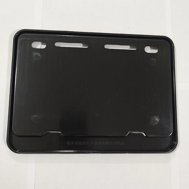 Universal Motorcycle License Plate Frame & Holder | Rustproof, Front & Rear