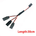 RC Servo Extension Cable Futaba JR Male to Female close-up view