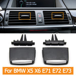Car Interior Accessories Front / Rear Center A/C Air Conditioning Vent Outlet Tab Clip Repair Kit for BMW X5 E70 X6 E71 E72