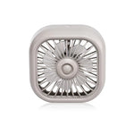Summer New Mini USB Car Fan, 3 Speed Adjustable, Air Vent Mount with Colorful Light, alternate view