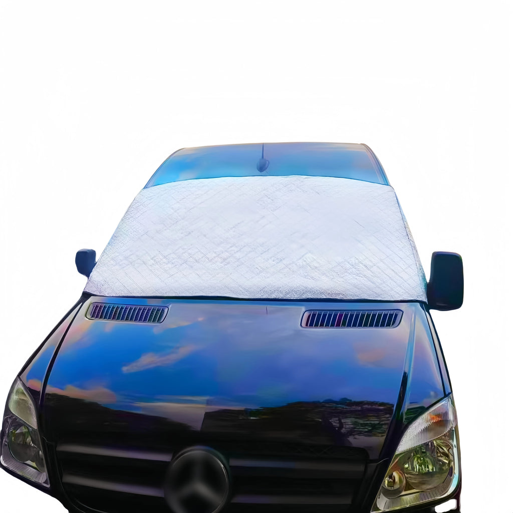 Windshield Cover for Mercedes-Benz Sprinter 2006-2018 / 2018-2025 VW Crafter | 600D Oxfo detail view