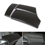 For BMW 5 Series E60 Car Armrest Latch Cover Carbon Fiber Center Console Arm Rest Storage Box Lid Cover Black