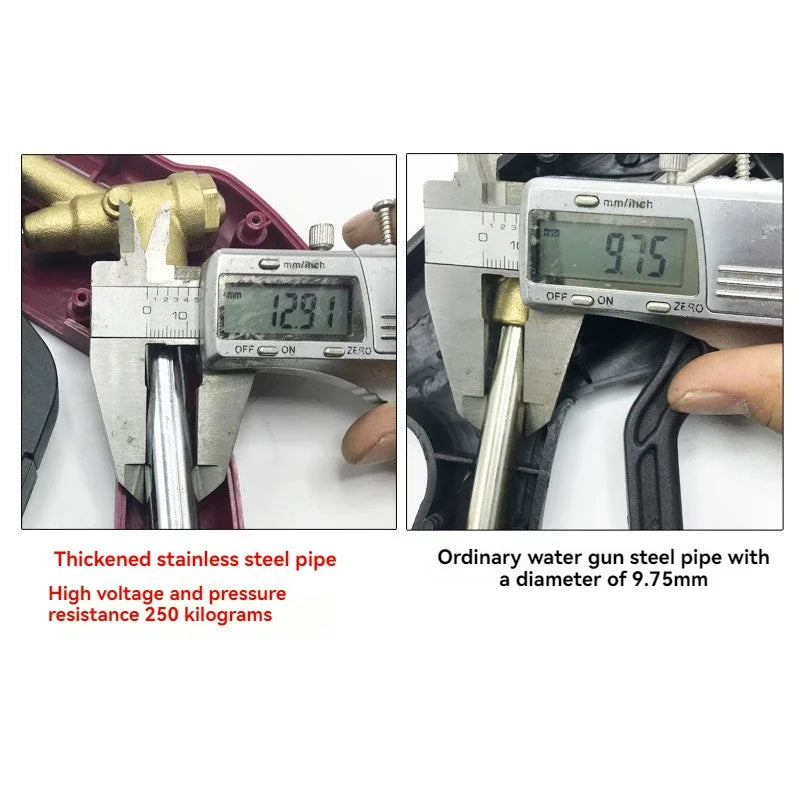 High-Pressure Power Washing Gun | Car Wash Nozzle with Fan Spray detail view
