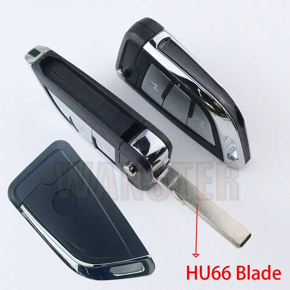 Car Key Fob Case Shell Housing for Vw B5 for Volkswagen Beetle/Caddy/Passat/Golf/Jett alternate view