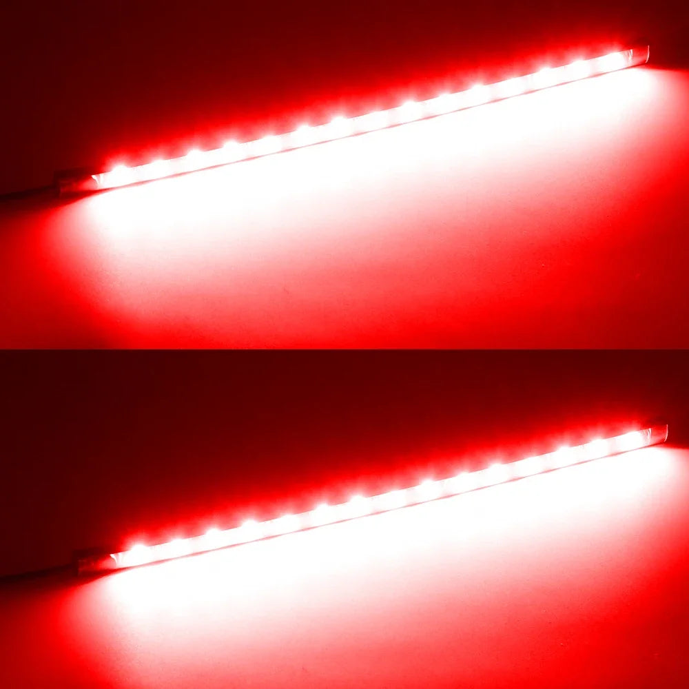 Car Ambient LED Strip Lights 2pcs 12V Waterproof close-up view