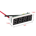 3 in 1 Car Temperature Clock Voltmeter | Luminous Digital Gauge for 12V Vehicles lifestyle view