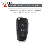 New TPU Car Flip Key Cover Case Fob For Audi A1 A3 8P A4 A5 A6 C7 A7 S3 S7 S8 R8 Q2 Q alternate view
