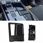 For Audi A6 A7 C8 2019-2023 Front Armrest Cup Holder Assembly | Car Interior Trim Access detail view