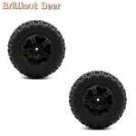 Remote Control Car Tires 12mm Hex for Traxxas MINI MAXX 1/10 alternate view