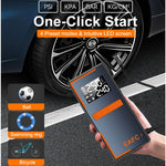 Portable Tire Inflator 12V Car Jump Starter 4 In 1