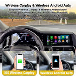 Dual Screen Android Car Radio For Audi Q7 4L 2005-2015 | Dashboard LCD Digital Instrumen detail view