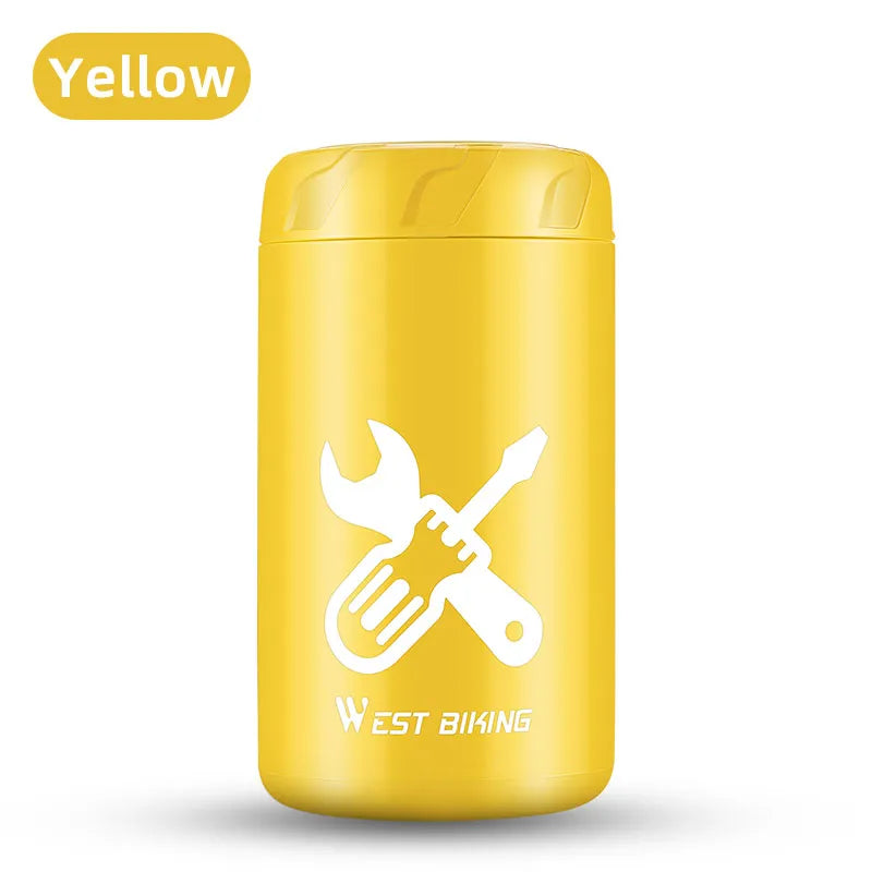 WEST BIKING Bicycle Repair Tool Storage Capsule Portable Waterproof Toolkit With Wate lifestyle view