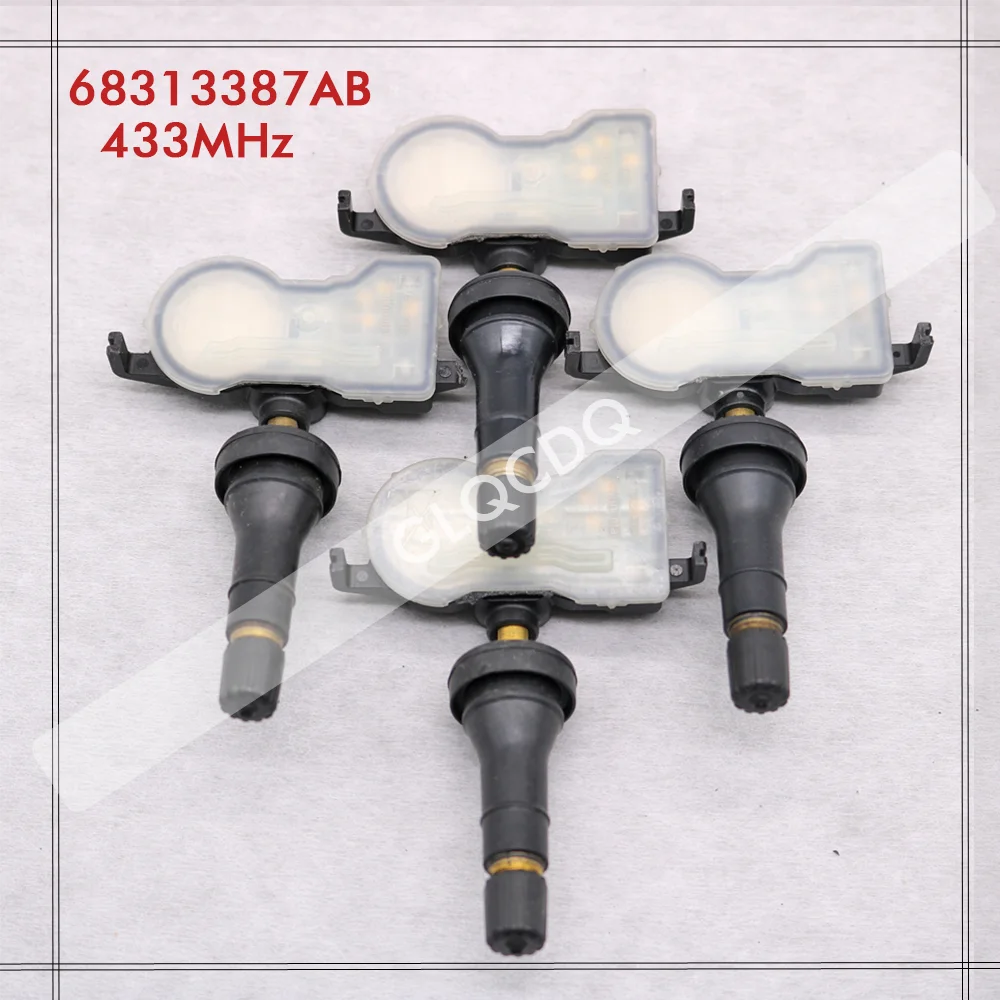 FOR 2017-2023 Jeep Renegade TPMS Sensor 433MHz | Tire Pressure Monitor 68313387AB 68313387AC