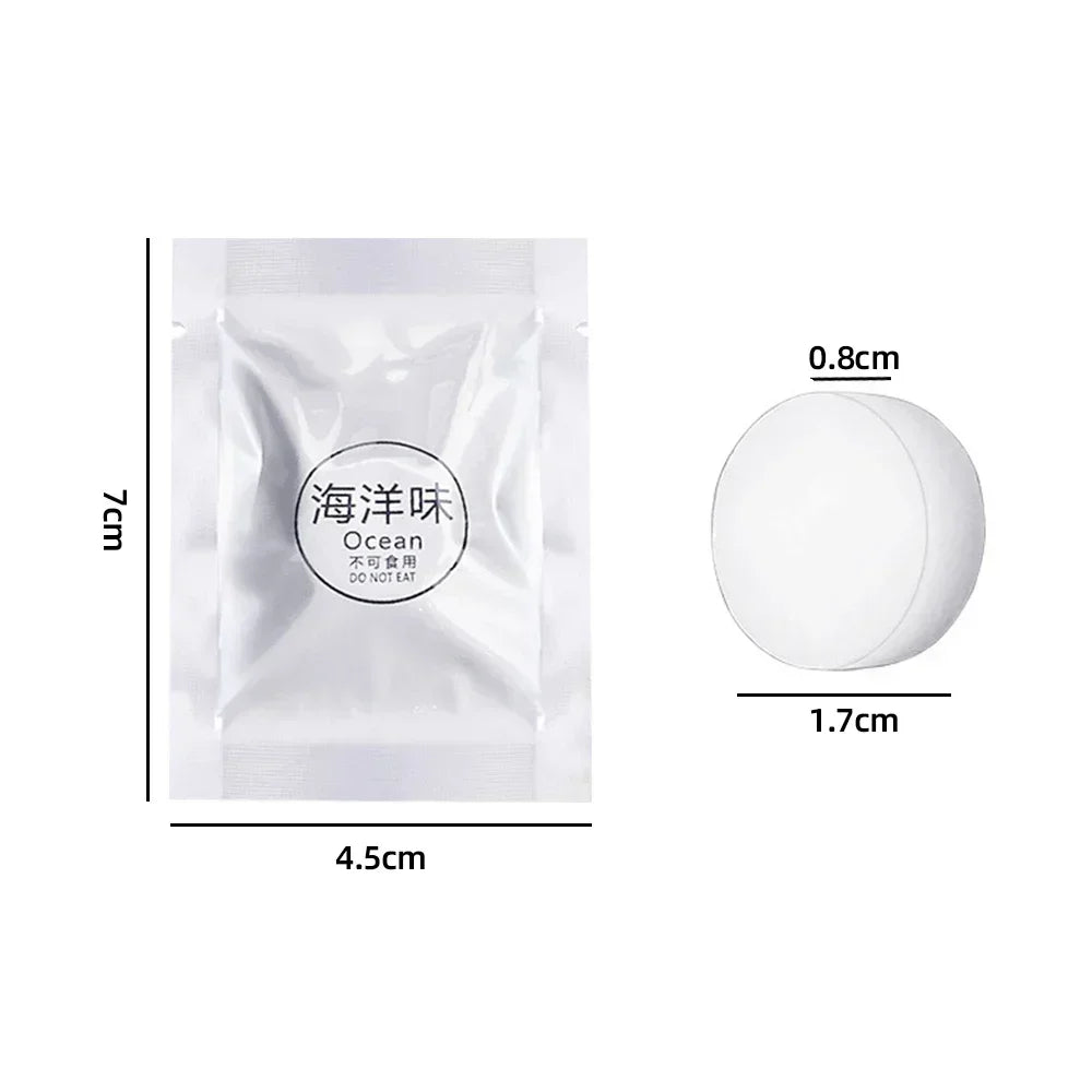 New Car Air Freshener Replacement Tablet Flavor Supplement Solid Fragrance Scent Pads Perfume Refill for Air Vent Diffuser