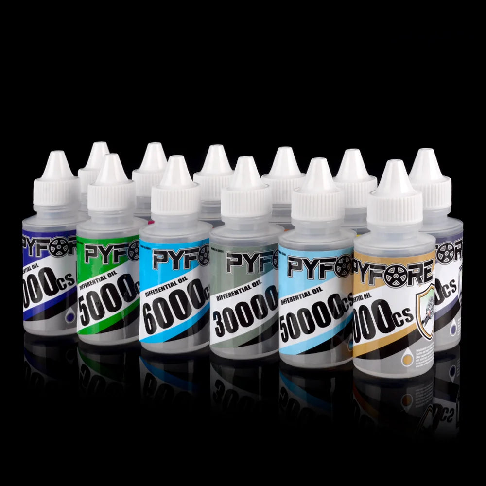 PYFORE Differential Oil 60ml for RC Model Car Crawler Buggy Truck close-up view