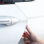 5m Car Door Edge Guards Clear Rubber Seal Protector U Shape Edge Trim Transparent Aut alternate view