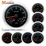 MH 85mm 3-in-1 Gauge Tachometer Water Temp Oil Pressure | 12V Car Boat 8000RPM 7 Color Backlight
