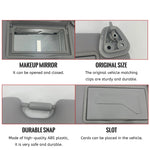 Car Sun Visor Sunvisor For Hyundai I30 I30CW 2008 2009 2010 2011 Replacement Accessories 852012L020TX 852022L020TX Sunshade Part