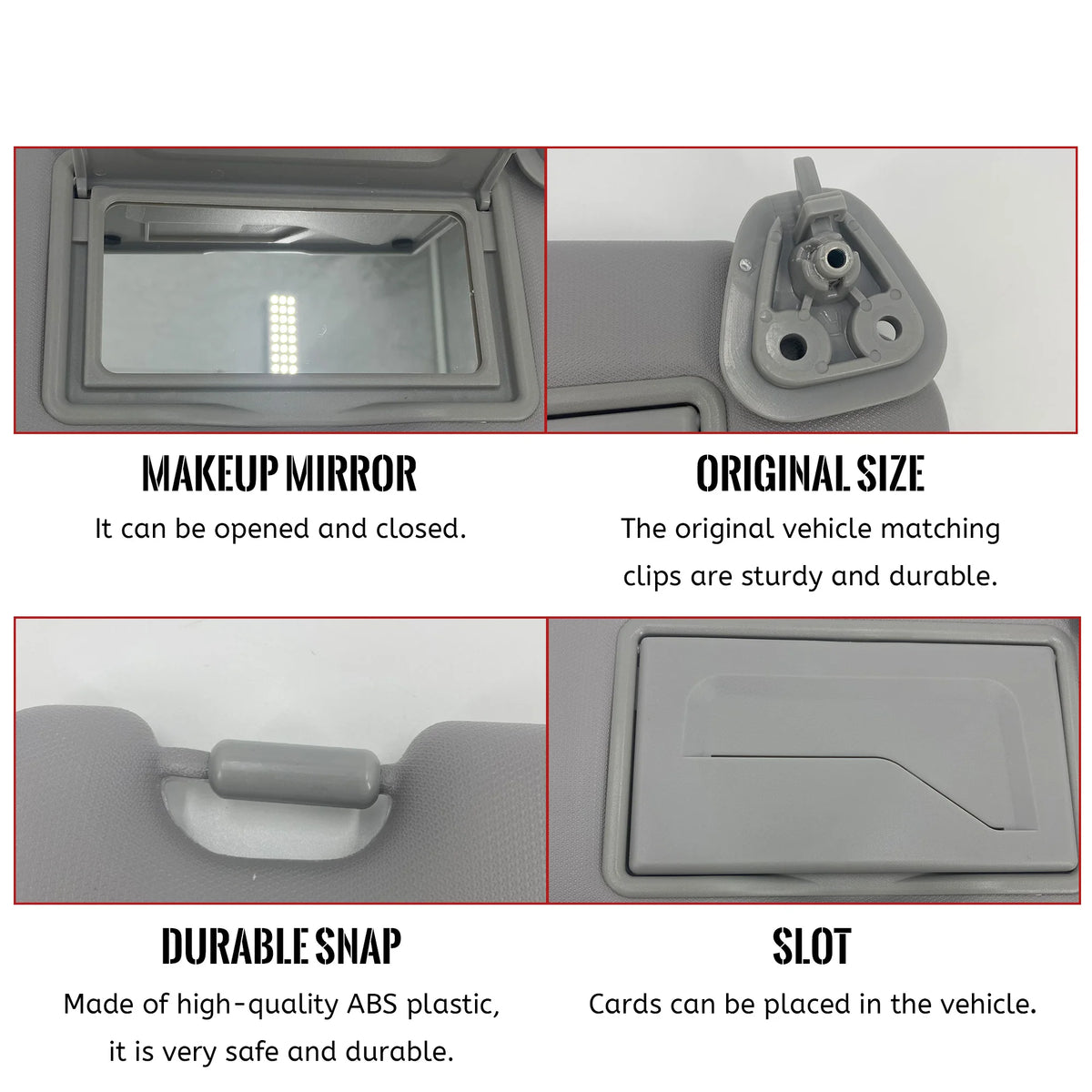 Car Sun Visor Sunvisor For Hyundai I30 I30CW 2008 2009 2010 2011 Replacement Accessories 852012L020TX 852022L020TX Sunshade Part