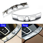 Chrome Center Console Armrest Lock Switch Glove Box Trim For BMW 7 Series F01 F02 F04 730 735 740 745 750 2009 2010 2011 2012