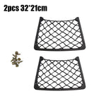 42x21cm/36x18cm/32x21cm/32x17cm Car Organizer Net Pocket Car Net Bag Phone Holder Rac alternate view