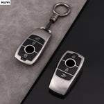 TPU Car Key Case Cover Shell Fob For Mercedes Benz A C E S G Class GLC CLE CLA W177 W lifestyle view
