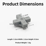 For R36S Specific D-pad Replacement Kit - 2.2x2.2x0.5CM For PLA Dpad With True-to-Original Fit And Enhanced Operational Feel
