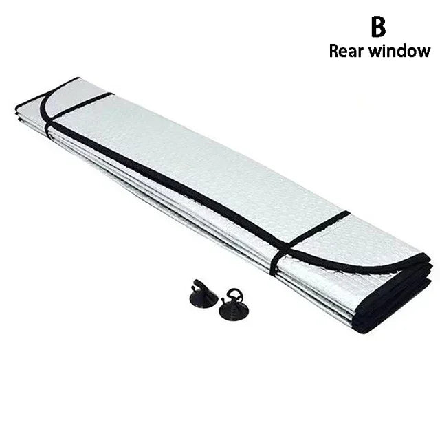Car Sunshade Window Sun Shade for Front Windshield | UV Protection Car Windshield Cover detail view