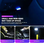 Wireless USB Rechargeable LED Lights for Car Interior lifestyle view