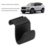 Car Glove Box Hook ABS Sturdy Construction Passenger Coat Holder Dashboard Buckle Clip 31477918 for Volvo XC40 2019 to 2020