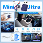 CarlinKit 5.0 Mini Ultra Wireless CarPlay Android Auto Adapter | Plug and Play for OE alternate view