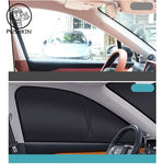 For Leapmotor C10 C16 2025 Full Black Car Sunshade Side Window Privacy Curtains | Hea alternate view