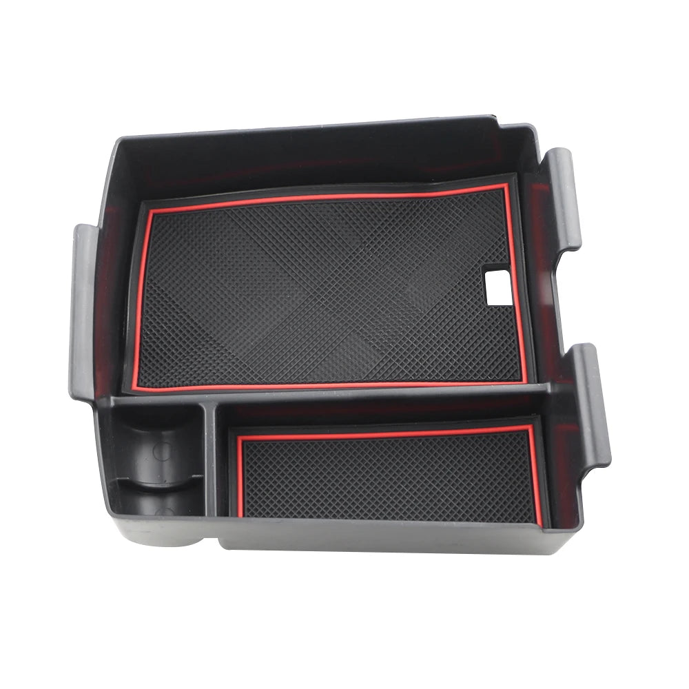 For Hyundai Tucson 2025 2026 Armrest Storage Box Center Console Organizer Tray Plate Container Car Interior Accessories